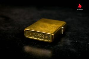 Zippo La Mã 1992 – Đồng Nguyên Khối – Không Khắc Tên – Marlboro Longhorns 19