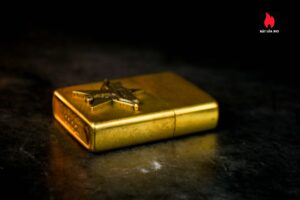 Zippo La Mã 1992 – Đồng Nguyên Khối – Marlboro Longhorns – EJG 15