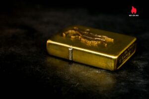 Zippo La Mã 1992 – Marlboro Wild West – LCH – Đồng Nguyên Khối 10