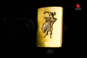 Zippo La Mã 1992 – Marlboro Wild West – LCH – Đồng Nguyên Khối 15