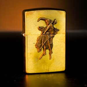 Zippo La Mã 1992 – Marlboro Wild West – LCH – Đồng Nguyên Khối 18