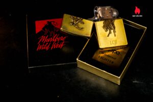 Zippo La Mã 1992 – Marlboro Wild West – LCH – Đồng Nguyên Khối 2