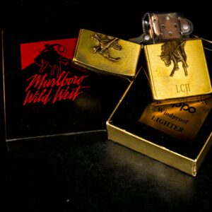 Zippo La Mã 1992 – Marlboro Wild West – LCH – Đồng Nguyên Khối 2