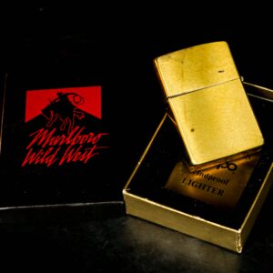 Zippo La Mã 1992 – Marlboro Wild West – LCH – Đồng Nguyên Khối 3