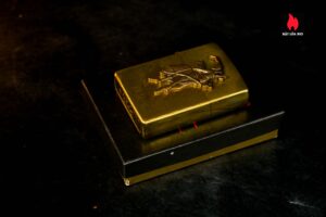 Zippo La Mã 1992 – Marlboro Wild West – LCH – Đồng Nguyên Khối 4