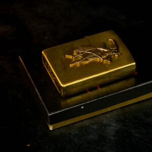 Zippo La Mã 1992 – Marlboro Wild West – LCH – Đồng Nguyên Khối 4