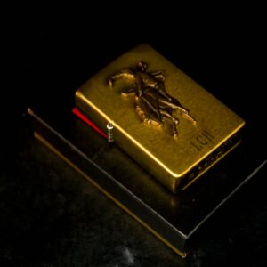 Zippo La Mã 1992 – Marlboro Wild West – LCH – Đồng Nguyên Khối 7