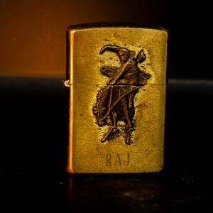 Zippo La Mã 1992 – Marlboro Wild West – RAJ – Đồng Nguyên Khối 13