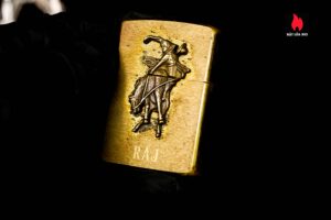 Zippo La Mã 1992 – Marlboro Wild West – RAJ – Đồng Nguyên Khối 4