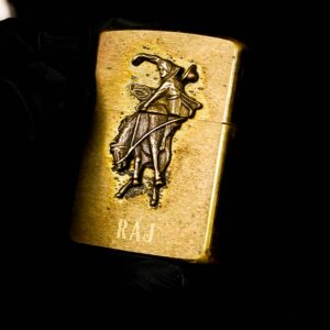 Zippo La Mã 1992 – Marlboro Wild West – RAJ – Đồng Nguyên Khối 4