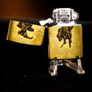 Zippo La Mã 1994 – Đồng Nguyên Khối – Country Store Marlboro Rodeo 1