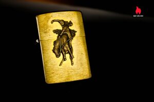 Zippo La Mã 1994 – Đồng Nguyên Khối – Country Store Marlboro Rodeo 3