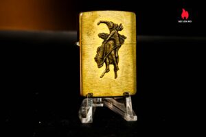 Zippo La Mã 1994 – Đồng Nguyên Khối – Country Store Marlboro Rodeo