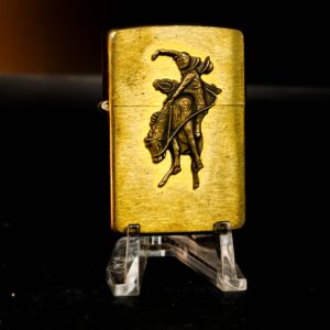 Zippo La Mã 1994 – Đồng Nguyên Khối – Country Store Marlboro Rodeo