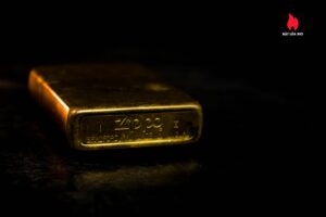 Zippo La Mã 1994 – Đồng Nguyên Khối – Marlboro Rodeo Country Store – Cũ 5