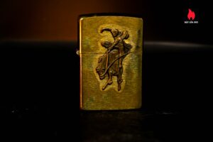 Zippo La Mã 1994 – Đồng Nguyên Khối – Marlboro Rodeo Country Store – Cũ 6