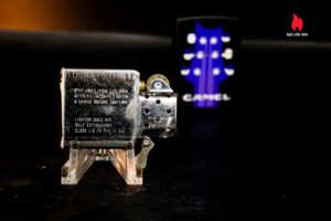 Zippo La Mã 1995 – Camel Guitar Neck Musical 7