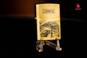 Zippo La Mã 1996 – Đồng Nguyên Khối - Doral Tobaccoville