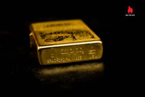 Zippo La Mã 1996 – Đồng Nguyên Khối - Doral Tobaccoville 6