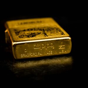 Zippo La Mã 1996 – Đồng Nguyên Khối - Doral Tobaccoville 6