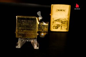 Zippo La Mã 1996 – Đồng Nguyên Khối - Doral Tobaccoville 9