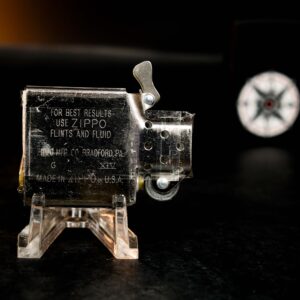 Zippo La Mã 1998 Marlboro Black Matte Compass - Mộc Lồi 8