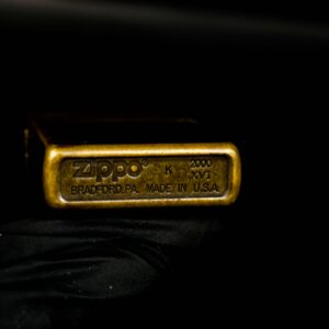 Zippo La Mã 2000 – Đồng Thô – Đồng Phôi – Cũ 10