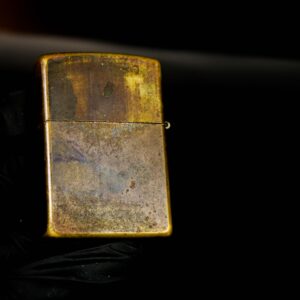 Zippo La Mã 2000 – Đồng Thô – Đồng Phôi – Cũ 12