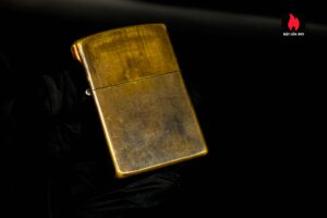 Zippo La Mã 2000 – Đồng Thô – Đồng Phôi – Cũ 3