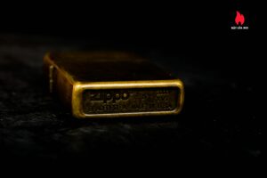 Zippo La Mã 2000 – Đồng Thô – Đồng Phôi – Cũ 7
