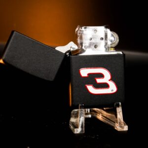 Zippo La Mã 2000 – Number 3 Dale Earnhardt – Black Matte 1