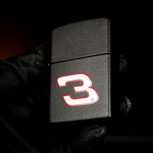 Zippo La Mã 2000 – Number 3 Dale Earnhardt – Black Matte 4