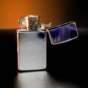 Zippo Slim La Mã 1999 – Indian Cherokee – High Polish Chrome 13