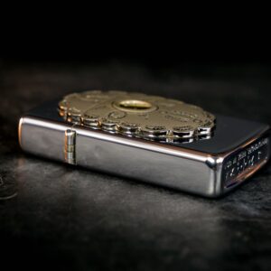 Zippo Slim La Mã 1999 – Indian Cherokee – High Polish Chrome 8