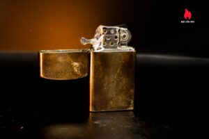 Zippo Slim Xưa 1960 – Sterling Silver – Bạc Nguyên Khối – Milt 11