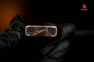 Zippo Slim Xưa 1960 – Sterling Silver – Bạc Nguyên Khối – Milt 12