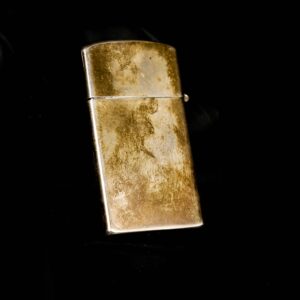Zippo Slim Xưa 1960 – Sterling Silver – Bạc Nguyên Khối – Milt 13