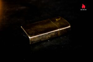 Zippo Slim Xưa 1960 – Sterling Silver – Bạc Nguyên Khối – Milt 16