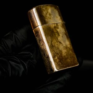 Zippo Slim Xưa 1960 – Sterling Silver – Bạc Nguyên Khối – Milt 20