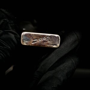 Zippo Slim Xưa 1960 – Sterling Silver – Bạc Nguyên Khối – Milt 22