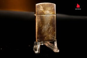 Zippo Slim Xưa 1960 – Sterling Silver – Bạc Nguyên Khối – Milt