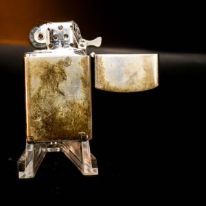 Zippo Slim Xưa 1960 – Sterling Silver – Bạc Nguyên Khối – Milt 4