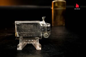 Zippo Slim Xưa 1960 – Sterling Silver – Bạc Nguyên Khối – Milt 5
