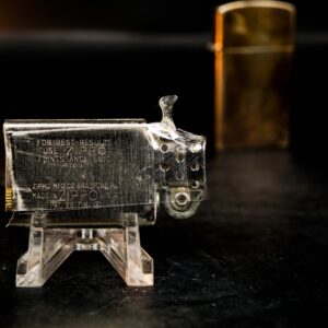Zippo Slim Xưa 1960 – Sterling Silver – Bạc Nguyên Khối – Milt 5