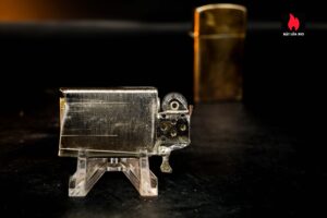 Zippo Slim Xưa 1960 – Sterling Silver – Bạc Nguyên Khối – Milt 6