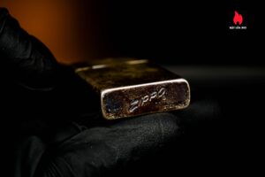 Zippo Slim Xưa 1960 – Sterling Silver – Bạc Nguyên Khối – Milt 7