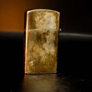 Zippo Slim Xưa 1960 – Sterling Silver – Bạc Nguyên Khối – Milt 8