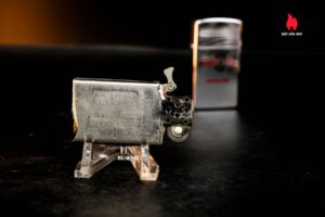 Zippo Slim Xưa 1966 – Cũ – Shenango Steel Co 6