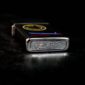Zippo Slim Xưa 1971 – Cũ – Uss Denver LPD-9 3
