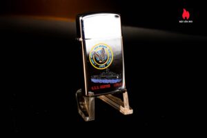 Zippo Slim Xưa 1971 – Cũ – Uss Denver LPD-9